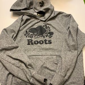Roots Canada Salt & Pepper Hoodie